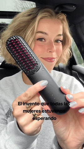 Cepillo alisador inalámbrico